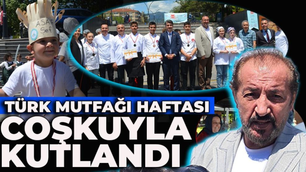"Aşçılar diyarı" Bolu'da Türk Mutfağı Haftası coşkusu