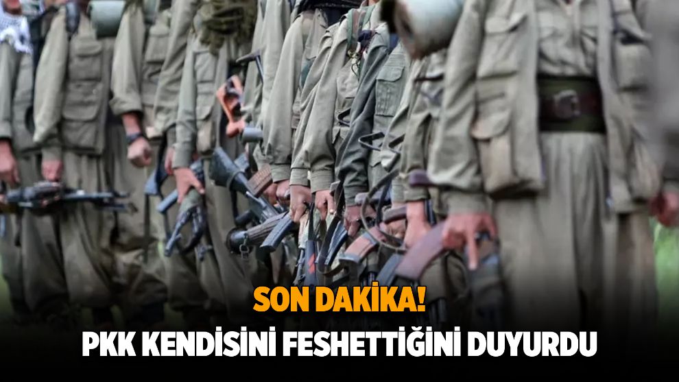 Terör örgütü PKK kendisini feshettiğini duyurdu! 12 Mayıs 2025 itibariyle artık örgüt yok