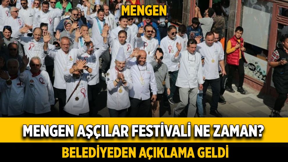 Mengen Aşçılık Festivali Bu Yıl Yapılmayacak