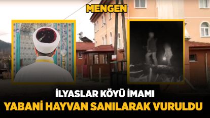 Mengen İlyaslar Köyü İmamı Yanlışlıkla Vuruldu